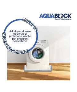 AquaBlock Sacco Antiallagamento 100x20 cm - Barriera Flessibile 2 Pz