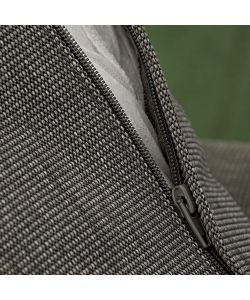 Set salottino Costa del Sol salotto in alluminio ad angolo Bianco e grigio