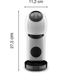 Krups Macchina Caffè Genio S Automatica Bianco 0,8L per Capsule