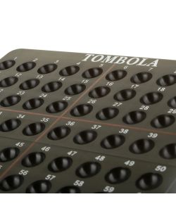 Tombola Automatica Deluxe - Kit Gioco Completo con Mini Bingo