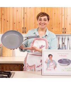 Fatto in casa da Benedetta Padella Grigia Antiaderente Induzione 28 cm