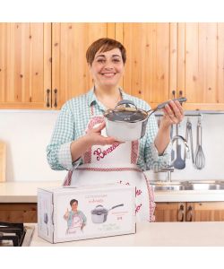 Fatto in casa da Benedetta Casseruola Induzione 16 cm con Coperchio