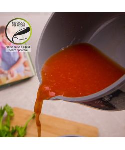 Fatto in casa da Benedetta Casseruola Induzione 16 cm con Coperchio