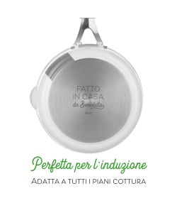 Fatto in casa da Benedetta Casseruola Induzione 16 cm con Coperchio