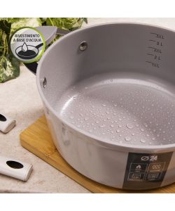 Fatto in Casa Benedetta Casseruola per Induzione con Coperchio - 20 cm