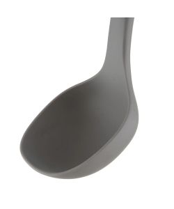 Fatto in casa Benedetta Mestolo in Silicone Grigio 32 cm - Manico Inox