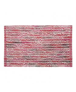 Tappeto bagno 50x80 in ciniglia rosa