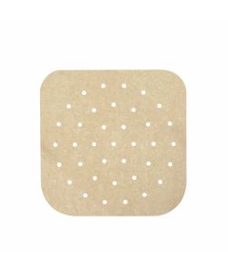 Kit 120 Fogli Carta Forno Forati 24x24 cm per Friggitrice Benedetta