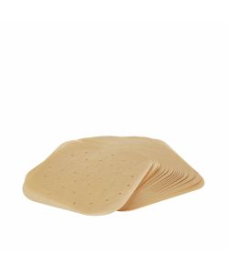 Kit 120 Fogli Carta Forno Forati 24x24 cm per Friggitrice Benedetta