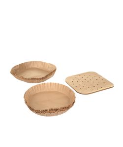 100 Fogli e Vassoi Carta Forno per Friggitrice Fatto in casa Benedetta