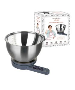 Fatto in Casa da Benedetta Bilancia Digitale da Cucina e Ciotola 1,3L
