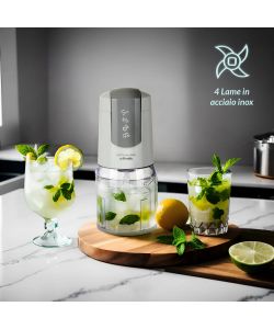 Fatto in casa da Benedetta Tritatutto Elettrico 500W Bianco - 500ml