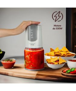 Fatto in casa da Benedetta Tritatutto Elettrico 500W Bianco - 500ml