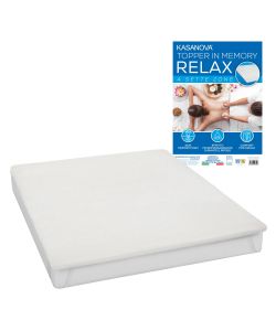 Topper Kasa dello Stock per Letto Matrimoniale - Memory Foam - 160x190 cm