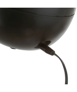 Diffusore di Aromi Elettrico Nero con Effetto Fiamma 3D relax - 150 ml