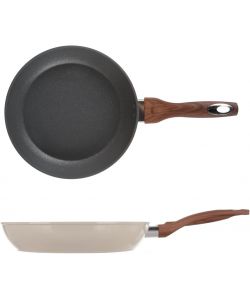 Padella Kolors in Alluminio Antiaderente Induzione Crema 28 cm