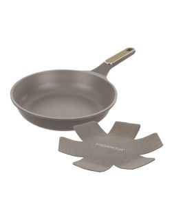 Padella Antiaderente Induzione Taupe da 28 cm con Salvapadella