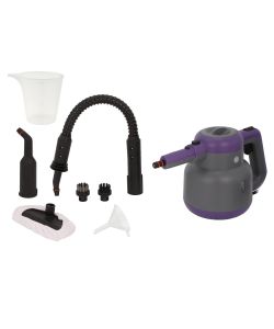 Kasanova - Pulitore a Vapore 1500W Grigio - Portatile e Compatto