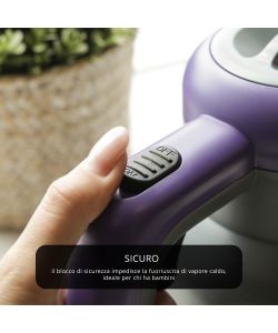 Kasanova - Pulitore a Vapore 1500W Grigio - Portatile e Compatto
