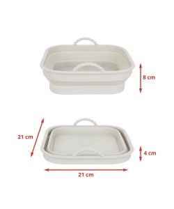 Teglia in Silicone Benedetta per Friggitrice e Forno - 21x21 cm
