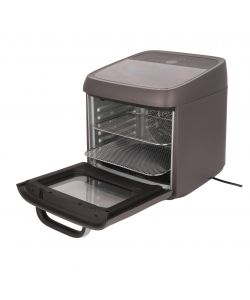 FATTO IN CASA DA BENEDETTA Friggitrice ad Aria XXL 12L Nera con Timer