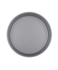 KASANOVA Tortiera tonda 20 cm in alluminio argento per forno e friggitrice