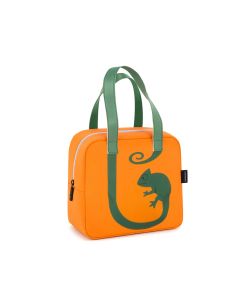 KASANOVA Borsa termica impermeabile Camaleonte 6,5 L arancione con manici