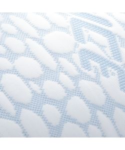 KASANOVA Guanciale Fibra Bianco 45x75 cm con Effetto Fresco