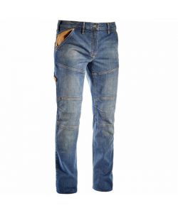 Pantalone Jeans Blu Xxl         Stone Plus Diadora