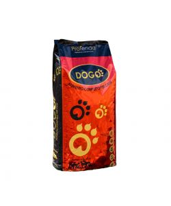 Dogo Crocchette per Cani Attivi Mix Activity 17kg Alimento Secco Carne Suino