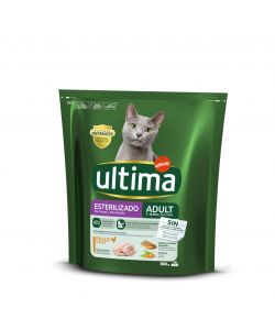 Ultima Crocchette Gatto Sterilizzato Pollo 800g Alta Qualità Salute