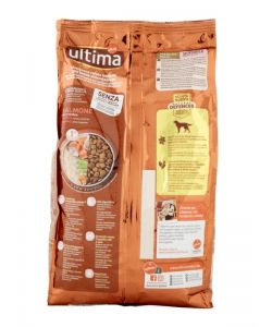 Ultima Crocchette Cani Medium Sensibile Salmone 1.5kg Monoproteina