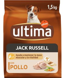 Ultima Cibo per Cani Mini Jack Russell Pollo 800 g - Crocchette Facili da Digerire