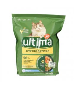 Ultima Crocchette per Gatti con Trota Appetito Difficile 800 g