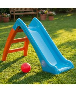 Scivolo Drop Multicolor Plastica 120x55x73 cm per Bambini 1+