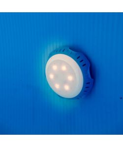 Gre Luce a LED per Piscina Fuori Terra 2 Bianca e Blu LEDRC