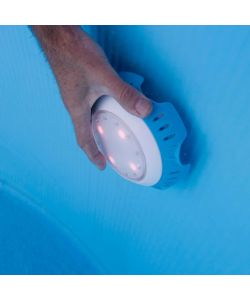 Gre Luce a LED per Piscina Fuori Terra 2 Bianca e Blu LEDRC