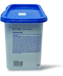 Gre Cloro Forte Compresse 30g per Piscina - Confezione da 1 kg