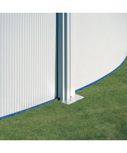 Gre Piscina fuori terra ovale bianca 500x300 cm con kit completo