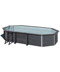 Piscina in composito Ovale con faretto LED