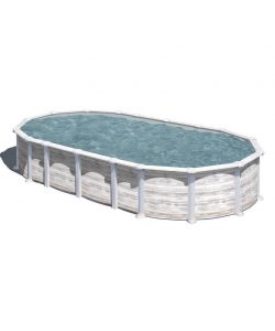 Piscina Ovale Decorazione Nordic 730X375 H 132