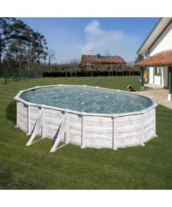 Piscina Groenlandia Ovale con doppio rinforzo 500x300