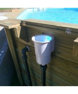 Gre Piscina Fuori Terra Safran - Legno - 620x395 cm