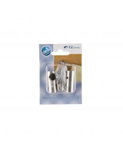 IDEAS 12 - Supporto cilindro 3cm Cromo satinato