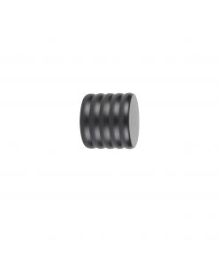 Cintacor Finale per Tende - Nero - 2,8x2,8 cm