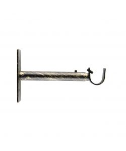 Supporto parete estensibile 13,4-20 cm Nero-Oro