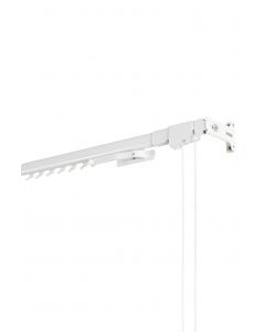 Binario tenda rinforzato estensibile 120-210 cm Bianco