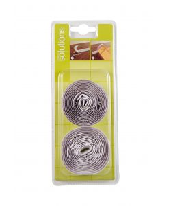 Nastro richiudibile adesivo 20 mm Bianco 1,5 m