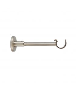 ECLECTIC - Supporto parete lungo Cromo satinato