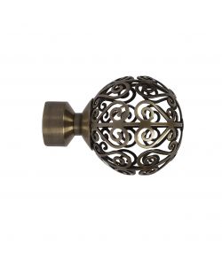 ECLECTIC - Finale Modello Sfera spirali Bronzo